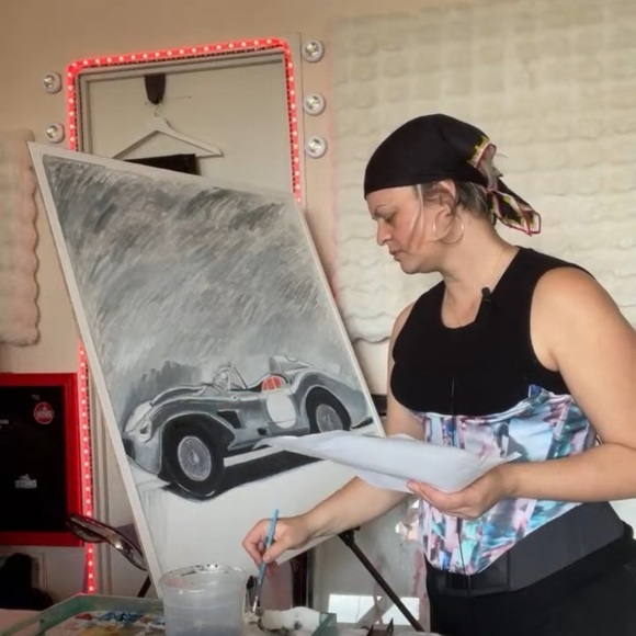 HANDCRAFTED digital art print of Luxurious White and Gold Accent Pillow decor - Picture 3 of 10